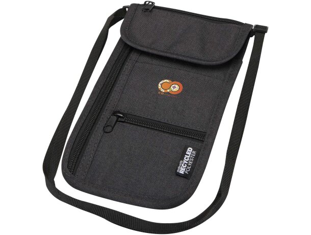 Bolsa de viaje reciclada certificada GRS Ross detalle 6