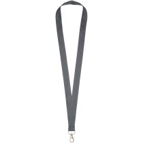Lanyard personalizado poliéster 49cm mosquetón metálico resistente