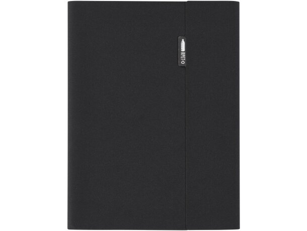 Organizador Liberto con soporte móvil y papel reciclado FSC Negro intenso detalle 14