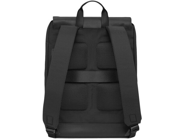 Mochila fina Moleskine Metro con compartimento para portátil Negro intenso detalle 1