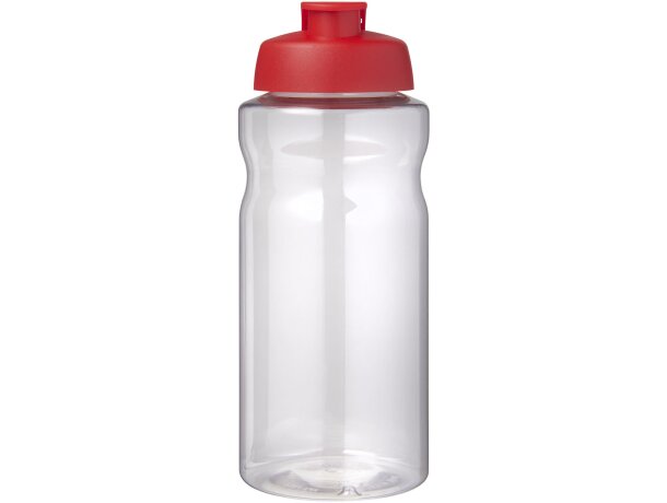Bidón deportivo con tapa Flip 1 litro H2O Active Big Base Rojo detalle 16