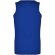 Camiseta deportiva sin mangas infantil Andre de Roly Azul real detalle 6