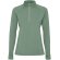 Sudadera técnica con media cremallera mujer Estambul Roly Verde laurel