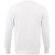 Sudadera de cuello redondo unisex Kruger Blanco detalle 4