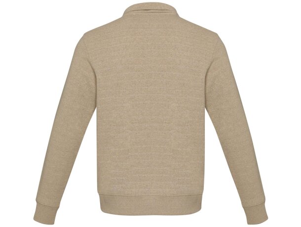 Sudadera reciclada unisex con cremallera 1/4 Aware™ Tin detalle 15