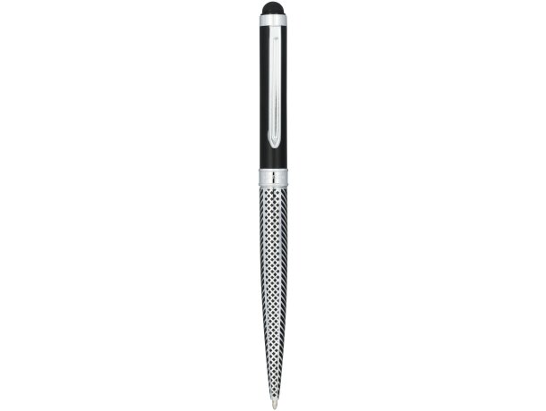 Bolígrafo con stylus Empire Negro intenso/plateado detalle 2