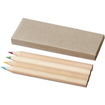 Set de 4 lápices de colores Tullik