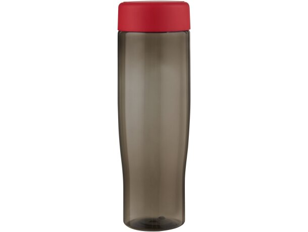 Bidón de agua de 700 ml con tapa de rosca H2O Active® Eco Tempo Rojo/carbón detalle 25
