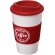 Vaso con aislamiento de 350 ml con agarradera Americano® Rojo/blanco detalle 2