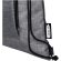 Bolsa con cordón plegable reciclada de 7L Ash Gris mezcla/negro intenso detalle 7