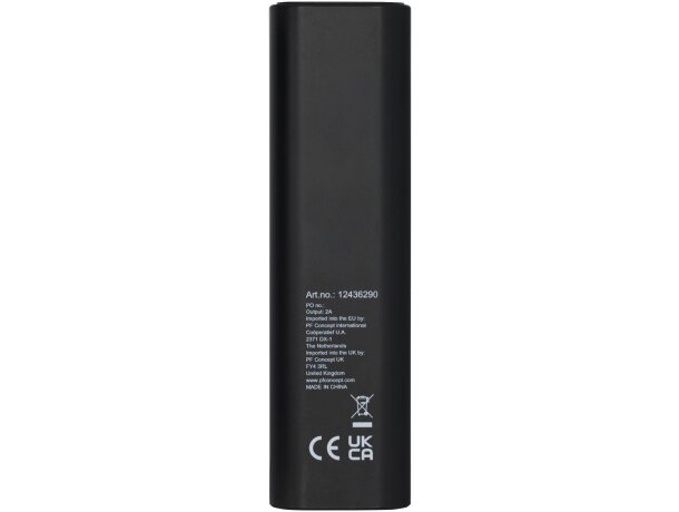 Cable de carga modular plástico reciclado Whiz Negro intenso detalle 3
