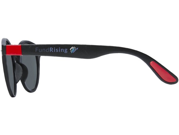 Gafas de sol diseño redondo pp Steven Rojo detalle 4