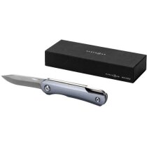 Navaja plegable con bloqueo personalizada plata Navaja plegable con bloqueo personalizada plata