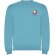 Sudadera cuello redondo unisex Clásica Roly personalizable Azul turquesa detalle 41