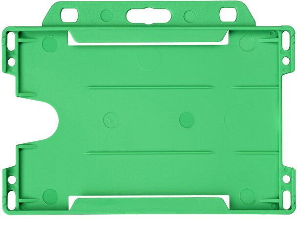 Porta credencial original de formato horizontal pp Verde detalle 9