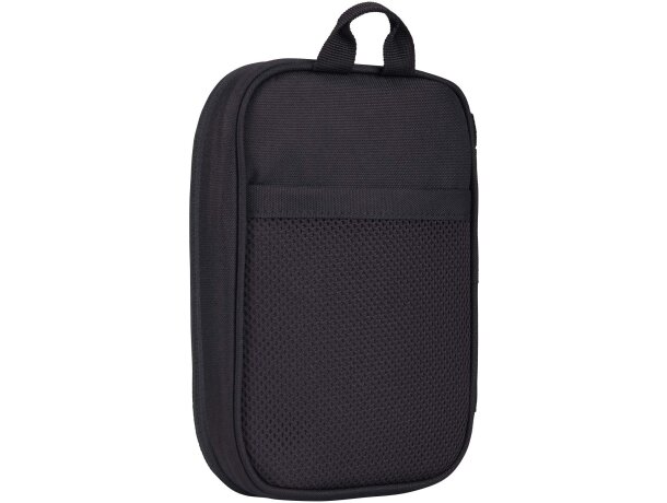 Organizador tecnológico reciclado Case Logic Invigo negro Negro intenso detalle 2