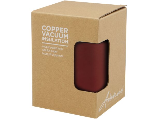 Vaso térmico Jetta 180 ml con aislamiento de cobre al vacío Rojo detalle 3