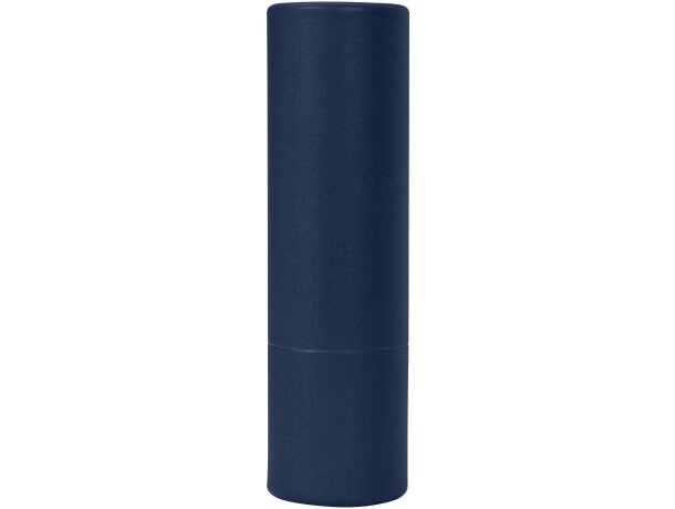 Bálsamo labial Adony SPF15 en envase de papel reciclado Azul marino detalle 18