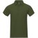 Polo de manga corta algodón BCI 200 g/m2 Elevate Life Calgary Verde militar detalle 52