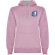 Sudadera con capucha para mujer Urban Roly Rosa claro/gris jaspeado detalle 6