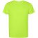Camiseta técnica hombre Estoril Roly poliéster reciclado Verde flúor