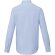 Camisa orgánica manga larga hombre Cuprite popelín algodón Azul claro detalle 3