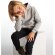 Sudadera con capucha infantil Urban Roly bicolor personalizable Rosa claro detalle 30