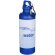Botella Oregon 750ml con mosquetón en PET reciclado certificado Azul real detalle 3