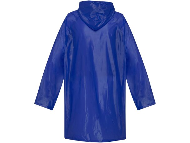 Chubasquero Ada impermeable PVC 90 g/m² talla única unisex Azul real detalle 8