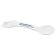 Cuchara, tenedor y cuchillo 3 en 1 Epsy Pure Blanco detalle 2