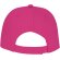 Gorra dividida en 6 paneles. Ideal para merchandising Magenta detalle 12