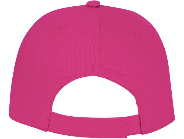 Gorra dividida en 6 paneles. Ideal para merchandising Magenta detalle 11