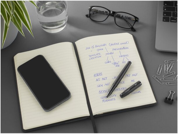 Rollerball Parker IM acero inoxidable acabado mate negro Negro intenso detalle 5