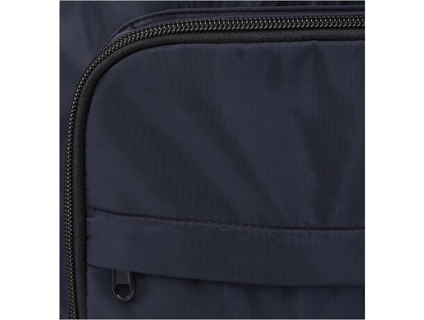 Mochila portátil 15 pulgadas Trend Plus con certificado GRS Azul marino detalle 14