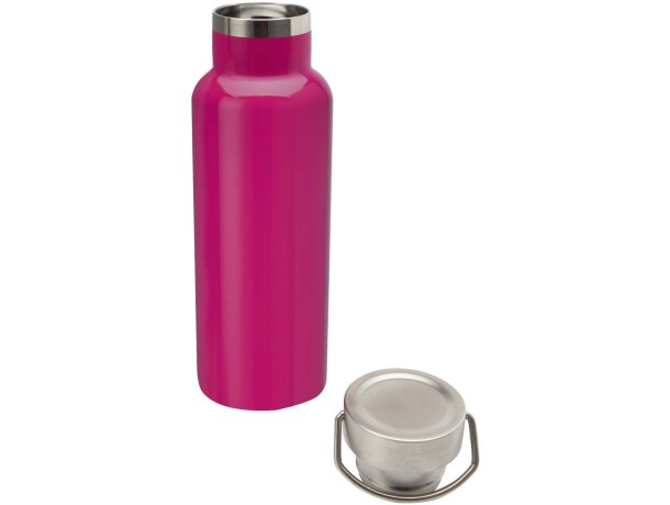 Botella térmica Thor 500ml con acero inoxidable reciclado Rosa detalle 9