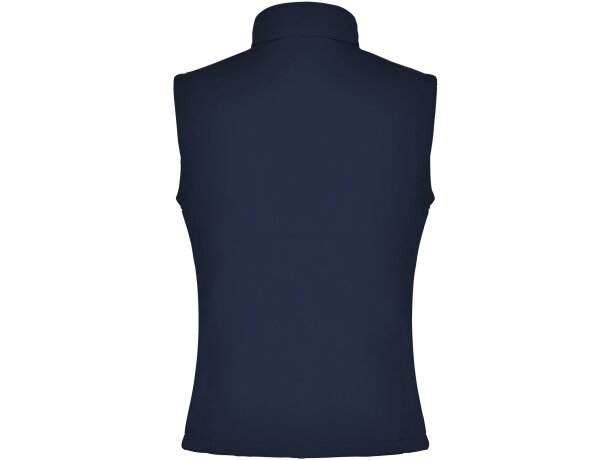Chaleco softshell unisex Nevada de Roly resistente al agua Azul marino detalle 8