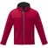 Chaqueta softshell Match para hombre de tres capas Elevate Rojo detalle 2
