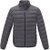 Chaqueta plumón reciclado certificado RDS hombre Macin Gris tormenta detalle 7
