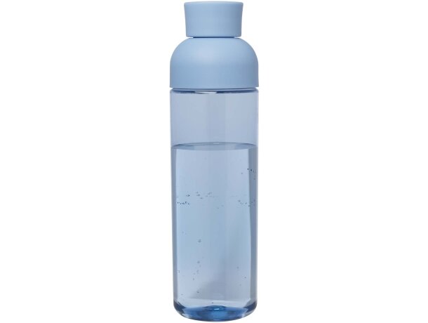 Botella agua RPET 600ml Illuminate con asa silicona Azul claro detalle 15