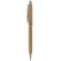 Bolígrafo personalizado de bambú con clip