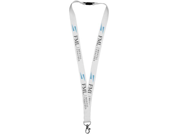 Lanyard de bambú con clip de seguridad Julian personalizado