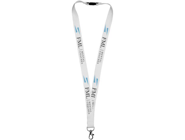 Lanyard de bambú con clip de seguridad Julian personalizado