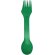 Cuchara, tenedor y cuchillo 3 en 1 Epsy Verde detalle 10