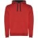Sudadera con capucha para hombre Urban Roly Rojo/negro intenso