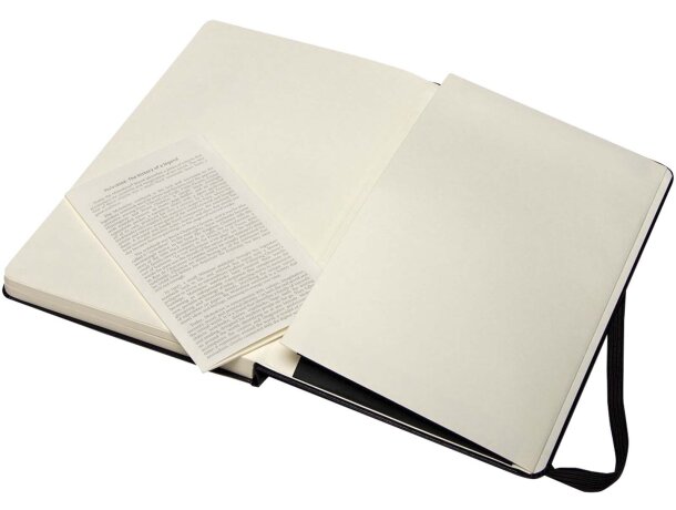 Cuaderno de dibujo grande Moleskine con papel certificado FSC Negro intenso detalle 3