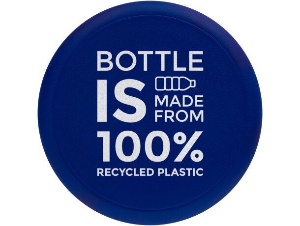 Bidón 750ml Eco Treble con tapa rosca plástico oceánico reciclado Azul/azul detalle 10