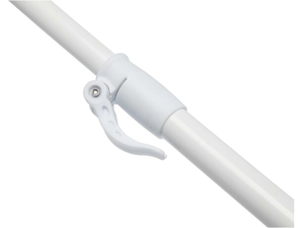 Sombrilla playa Zenith poliéster estructura hierro 162 cm Rojo detalle 10