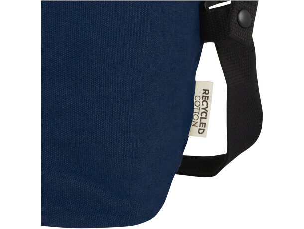Bolsa deportiva Joey lona reciclada GRS 25 litros Azul marino detalle 14