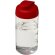 H2O Active® Bop Bidón deportivo con Tapa Flip de 500 ml Transparente/rojo