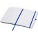 Libreta A5 Teak con tapa dura de tacto suave reciclado Azul real detalle 29